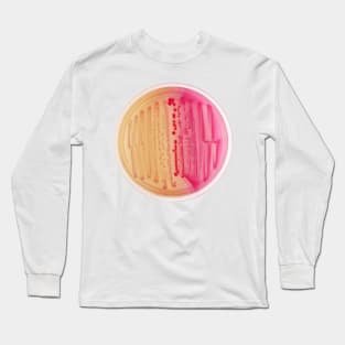 Bacterial Culture in Petri Dish Long Sleeve T-Shirt